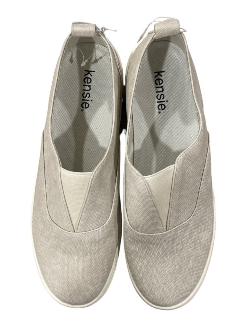 Women's Slip-on Shoe, Kensie, 10, White,NWOT